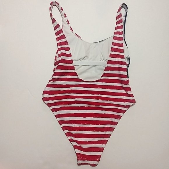 Xhilaration Patriotic American Flag Swimsuit - Picture 2 of 2